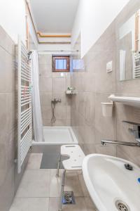 Ένα μπάνιο στο Apartman Jabuka - free parking