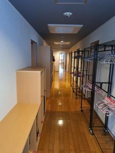 Postel nebo postele na pokoji v ubytování 大山ベースキャンプ Daisen Basecamp