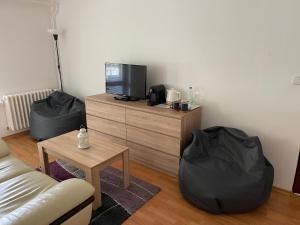 Posezení v ubytování Apartmány Luhačovice