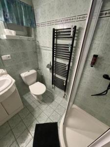 Koupelna v ubytování Apartmány Luhačovice