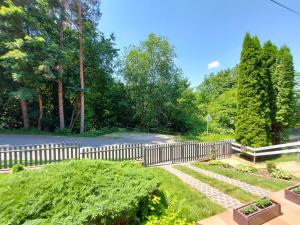 Zahrada ubytování Apartmány Luhačovice