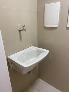 Um banheiro em Apartamento confortável com uma bela vista - lagoa seca Juazeiro