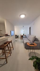 Χώρος καθιστικού στο Apto RioCentro, Parque Olímpico Barra da Tijuca RJ