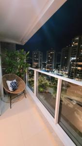 Μπαλκόνι ή βεράντα στο Apto RioCentro, Parque Olímpico Barra da Tijuca RJ