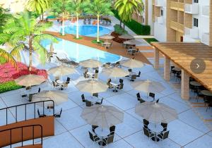 Ondas Praia Resort内部或周边的泳池