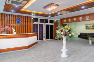 Vstupní hala nebo recepce v ubytování BIDV Beach Hotel Nha Trang