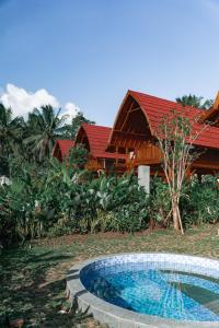 Bazén v ubytování Kusfarm Bali by AHM nebo v jeho okolí