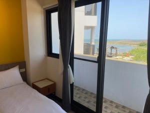Voodi või voodid majutusasutuse Diving Duck B&B toas