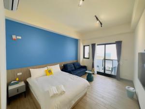 Voodi või voodid majutusasutuse Diving Duck B&B toas