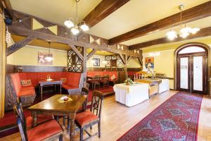 Posezení v ubytování Alpský Hotel