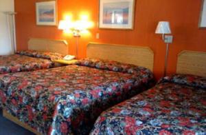 Postel nebo postele na pokoji v ubytování Townhouse Motel
