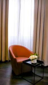 Posezení v ubytování Atlas Hotel Brussels