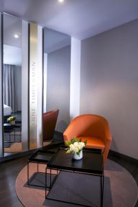 Posezení v ubytování Atlas Hotel Brussels