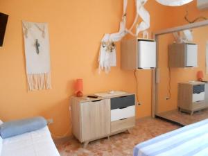 Kuchyň nebo kuchyňský kout v ubytování I Tetti Di Sassari B&B