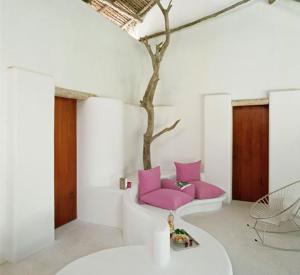 Istumisnurk majutusasutuses Hotel Azucar, Monte Gordo, a Member of Design Hotels