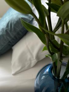 Voodi või voodid majutusasutuse ApartHotel Faber toas