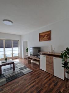 Kuchyň nebo kuchyňský kout v ubytování Haus Kampl - Appartement Ödensee