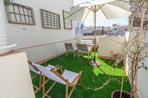 Patio alebo iná vonkajšia časť ubytovania Judería de Sevilla IV Luxury Apartments + 11 fotografií