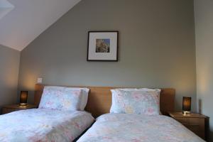 Postel nebo postele na pokoji v ubytování Cosy Holidayhomes Kerry