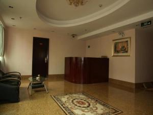 The lobby or reception area at Yidun Hotel Foshan Luocun