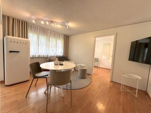 Kuchyňa alebo kuchynka v ubytovaní Bauernchalet Alois