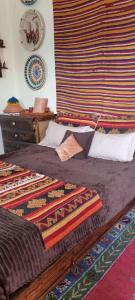 Postelja oz. postelje v sobi nastanitve Berber famelly room