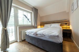 Letto o letti in una camera di GREEN ViEW APARTMENTS