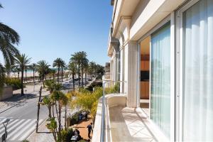 A balcony or terrace at MAREA Hotel