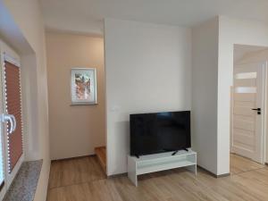 TV tai viihdekeskus majoituspaikassa apartamenty Szwajcarka