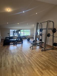 Fitness centrum a/nebo fitness zařízení v ubytování 2 Bed Flat - Sleeps 4 - Pets - Hot Tub - Gym