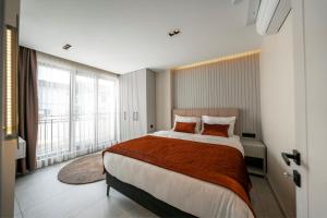 Postel nebo postele na pokoji v ubytování Luxon Sapanca Family Villas + 11 fotografií