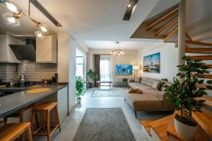 TV a/nebo společenská místnost v ubytování Luxon Sapanca Family Villas