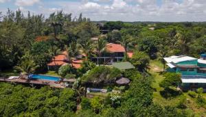 an aerial view of a resort at CASA VIDASURF in Pipa +32 photos