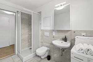 Koupelna v ubytování FarawayHomes Studio Leoben #P71 + 5 fotografií