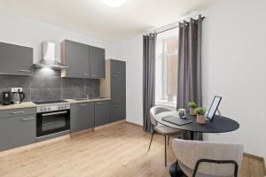Η κουζίνα ή μικρή κουζίνα στο FarawayHomes Studio Leoben #P83 +6 φωτογραφίες