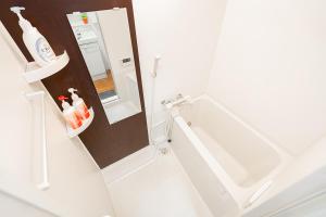 Phòng tắm tại KYARA HOTEL 亀戸a