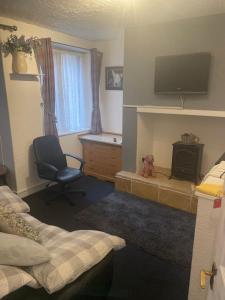 Телевизор и/или развлекательный центр в Sarnia holiday flats