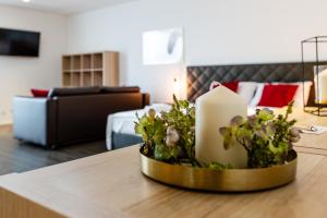 TV a/nebo společenská místnost v ubytování Los Lorentes Hotel Bern Airport