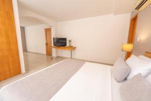 Μια τηλεόραση ή/και κέντρο ψυχαγωγίας στο Basic Hotel Centenario by Hoteles MS