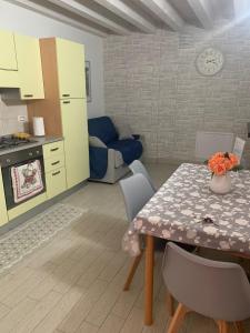 Nhà bếp/bếp nhỏ tại Casa Antico Barbiere
