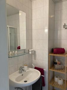 Koupelna v ubytování Appartment Haus Müller