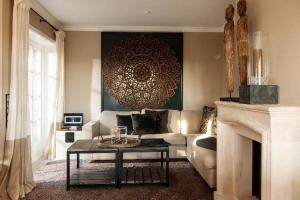 Posezení v ubytování Long-Island