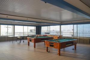 Biliár nebo kulečník v ubytování Sunset Paradise Resort
