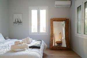 A bed or beds in a room at The granny’s house