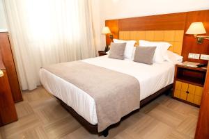 Postel nebo postele na pokoji v ubytování Hotel Córdoba Centro