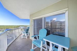 A balcony or terrace at Tradewinds Unit 608