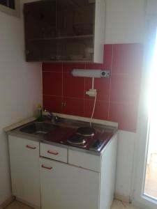 Kuchyňa alebo kuchynka v ubytovaní Apartments Tina