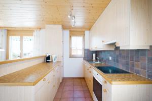 Kuchyň nebo kuchyňský kout v ubytování Apartment Brugg + 6 fotografií