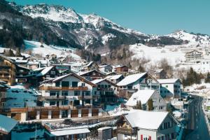 Splošen pogled na gorovje oz. razgled na gore, ki ga ponuja apartma