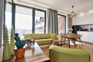 Et opholdsområde på Laguna Beskidów Resort - Apartament Boho